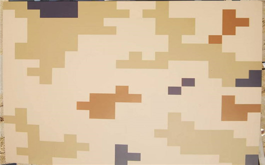 日照荒漠迷彩漆喷涂